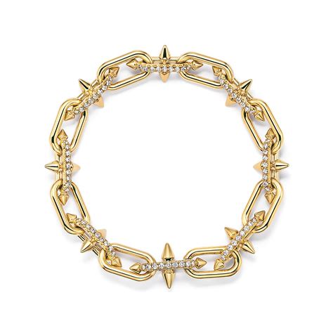 tiffany titan gold bracelet